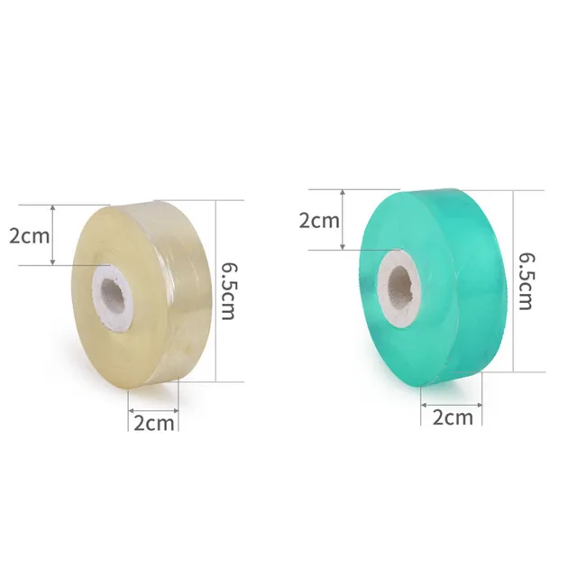 2 Cm Pvc Gyümölcsfa Oltó Film Ön Adagoló Műanyag Fóliazalag Tekercselő, Nyújtható Kertes Szalag Graftfákhoz - Image 6
