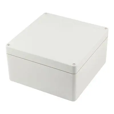 

190mm x 185mm x 100mm Waterproof Plastic Junction Box Power Enclosure Case