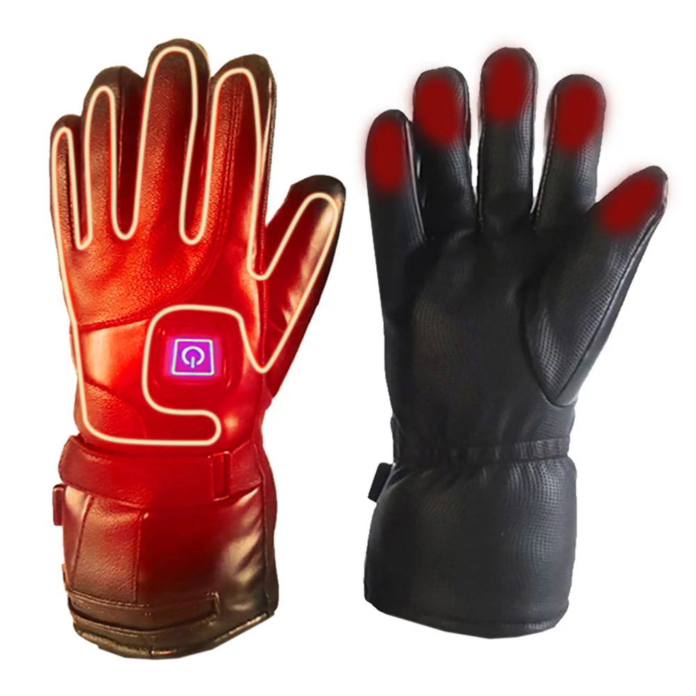 Gants chauffants électriques USB 110-220V 4000 MAh, chauffage des