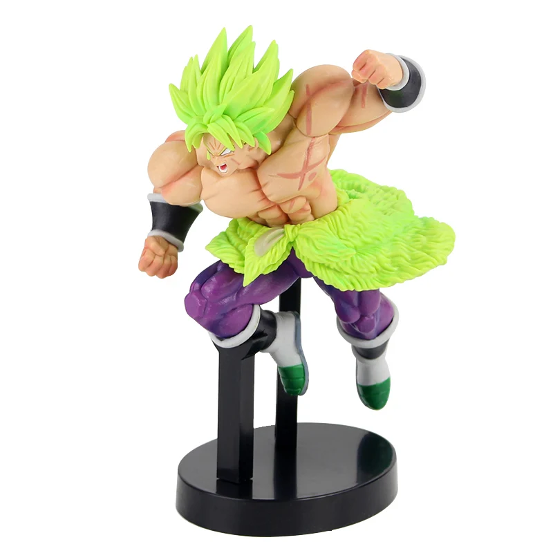 20 см аниме Dragon Ball Z Супер Saiyan Broly fullpower Z битва Рисунок ПВХ Dragon Ball фигурки игрушкечные драконы