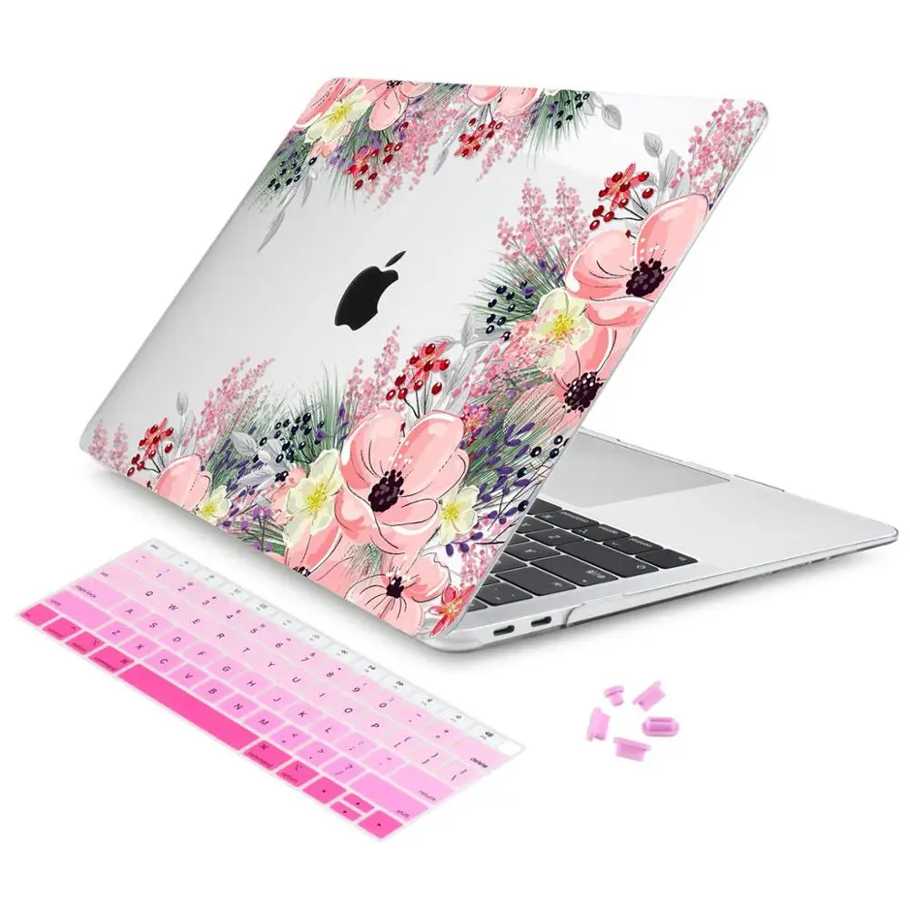 X125 Мраморный чехол для Macbook Air Pro retina 12 13 15 16 Touch bar A1932 a2141сумка для ноутбука Macbook Air 11 13 A1466 чехол - Цвет: X125