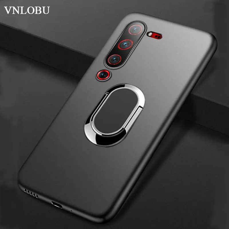 

for Lenovo Z6 Z5 S5 k5 Pro Case Soft Silicone With Stand Ring Magnet Holder TPU Back Cover for Lenovo S5s K5 Z6 Cases