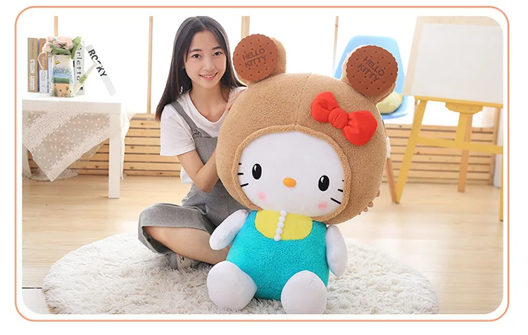 Hello kitty кукла hello kitty kt кошка Мягкая кукла женский подарок на день Святого Валентина