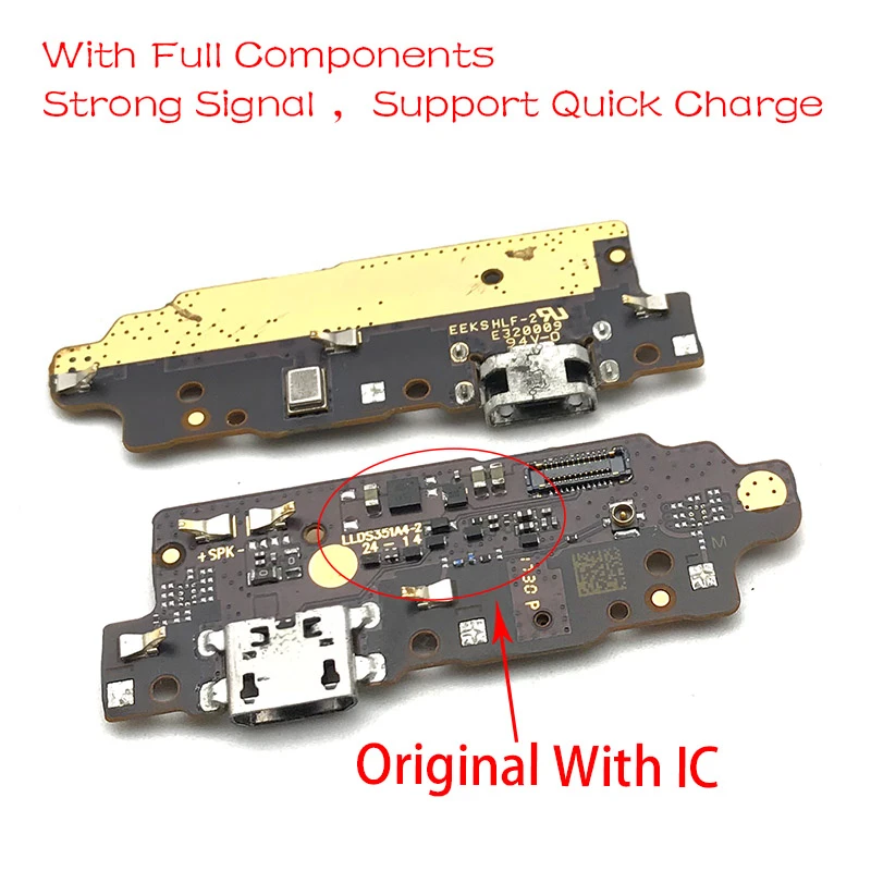 Charger Board Pcb Flex For Lenovo K8 Plus Xt19022 Usb Port Connector