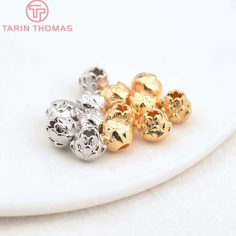 PH PandaHall Heishi Lot De 300 Perles D'espacement Rondes En Laiton Plaqué Or Argenté 6 Mm Perles D'espacement Plates En Laiton Plaqué Durable Pour Fabrication De Colliers, Bracelets Et Bijoux