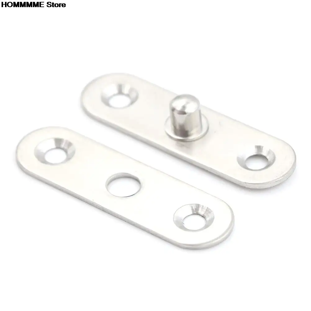 360 Degree Rotating Hinge Stainless Steel Door Pivot Up Down Shaft 75/95/100mm Furniture Hinges Hot Sale | Обустройство дома
