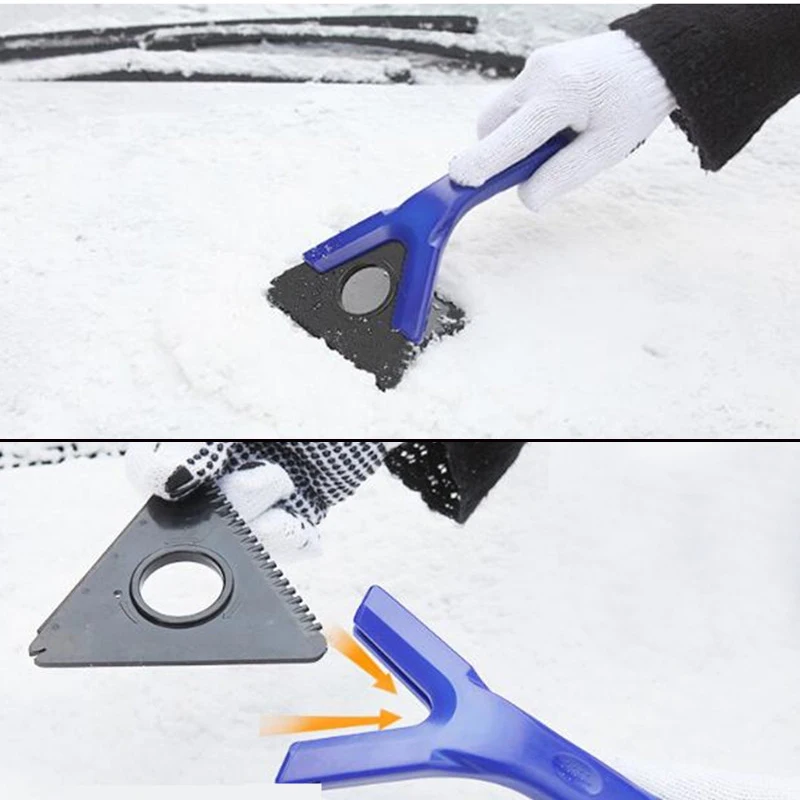 

Multifunctional Ice Scraper Car Clean Tool Outdoor Snow Remover Long Handle Ice Snow Removal Tool For Car Winter Window Scraper
