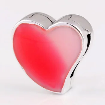 

Original Reflexions Asymmetric Heart Of Love Clip Stopper Lock Beads Fit 925 Sterling Silver Charm Bracelet Diy Jewelry