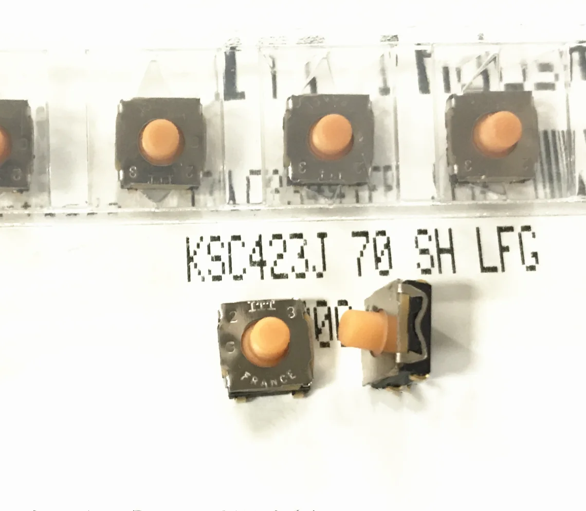 10PCS KSC423J SMD Soft Glue Switch 6*6*5.2 Tact KSC421J Silicone Push S | Обустройство дома