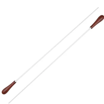 

2 Pcs Musical Conductor Wood Handle Lightweight Music Conducting for Choral Symphony Concert Accessories