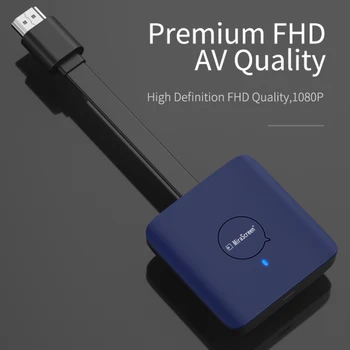 

Mirascreen 2.4G 1080P 4K Wireless HDMI Dongle TV Stick Miracast Airplay Receiver Wifi Dongle Mirror Screen Cast For Projector