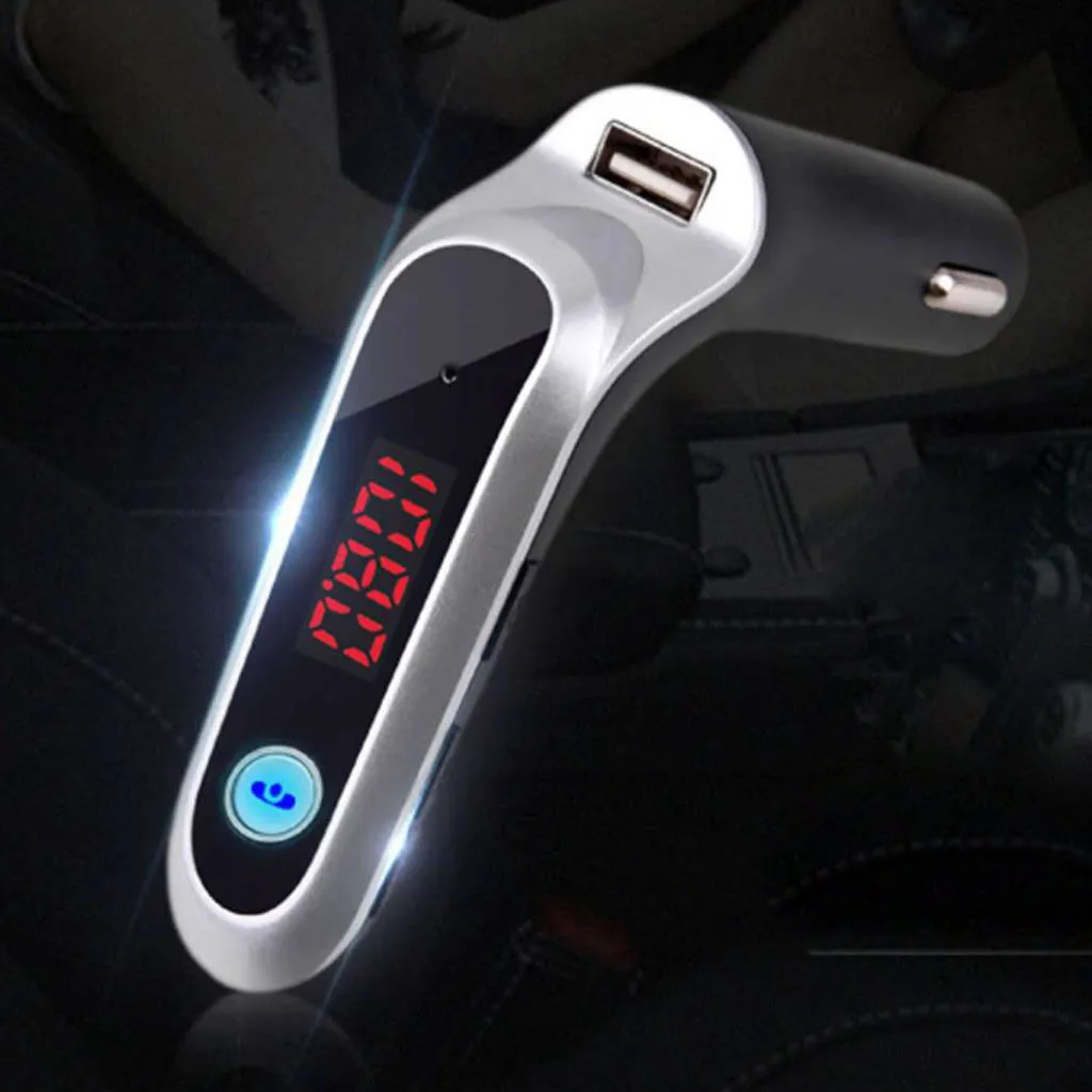 USB TF карта стойка для зарядки беспроводной Bluetooth автомобильный комплект lcd Hands-Free fm-передатчик MP3 музыкальный плеер Мобильные Телефоны Планшеты