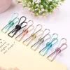 3 Pcs/lot Hollow Out Metal Binder Clips Book Bill File Cute Fish Clip Notes Letter Paper Clip Office Supplies ► Photo 1/6