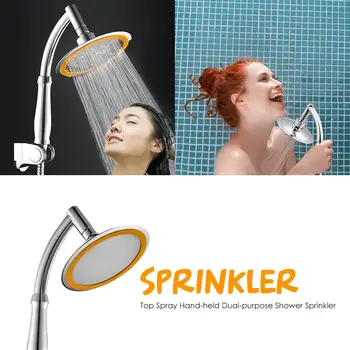 

Pressurized Nozzle Shower Head ABS Bathroom prop 4/6in ABS Hand Held Adjustable 2 Mode Bathroom Jetting Handheld Shower Head
