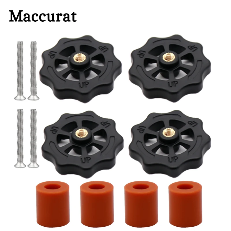 4PCS M3/M4 Screws Nuts Heat Bed Leveling Spring Knob Parts 3D Printers Print Platform Screw Calibration Accessories For Ender3 | Компьютеры