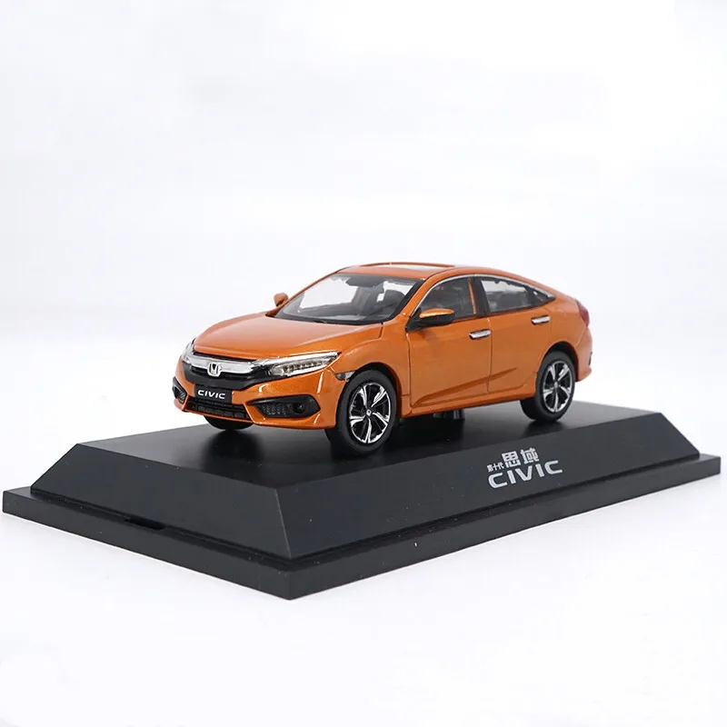 Высококачественная оригинальная модель 1:43 Honda Civic 2019 из сплава имитация