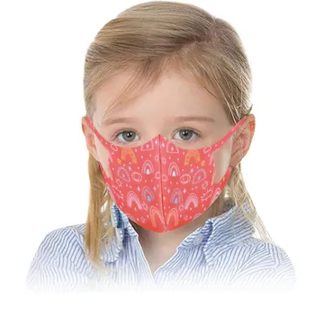 

Children Kids 3D Mask Washable Reusable Cartoon Face Mask Kids Boys Girls Breathable Fabric Mouth Cover Mascarilla Reutilizable