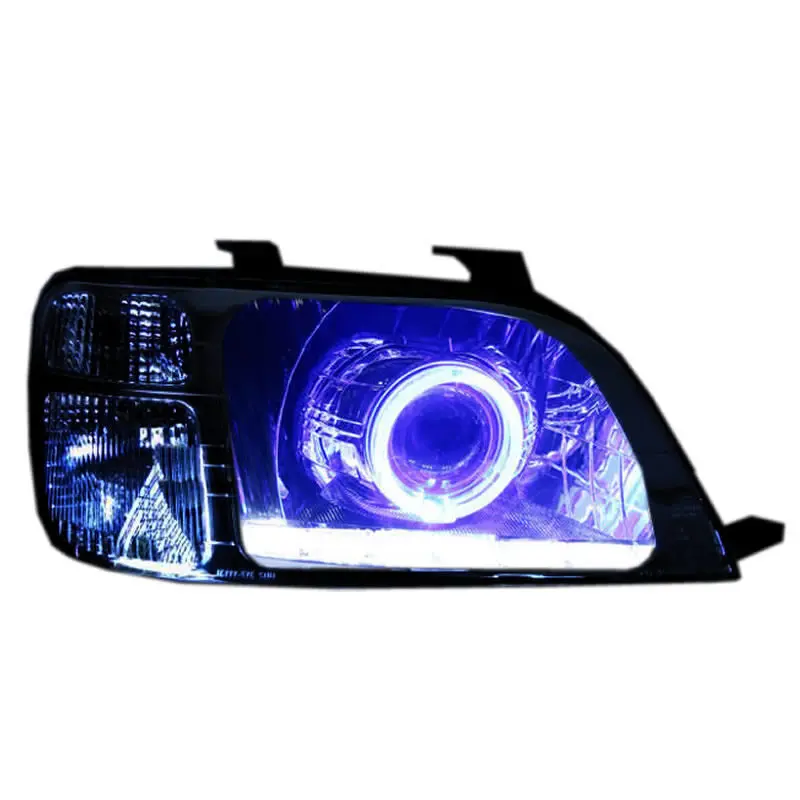 Car custom Modified HID Xenon Headlamp for CR-V CRV RD1 1997-2001 LED Headlights Assembly DRL styling Angel Lens lights | Автомобили и
