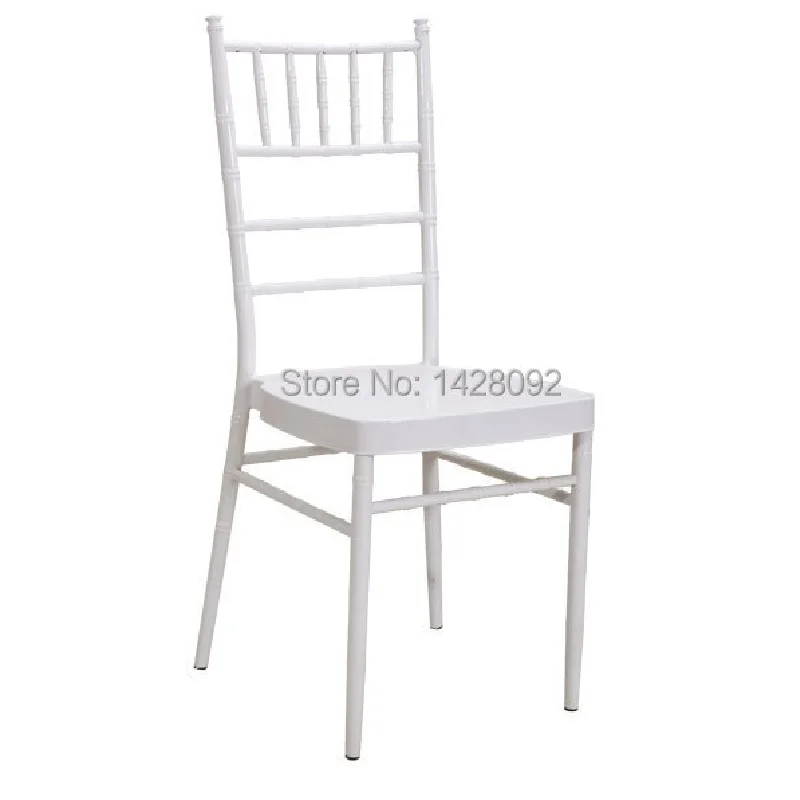 Wedding Events Party Strong White Metal Chiavari Chair,Wholesale