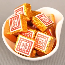 2003 год Китай древнее дерево золотой бутон спелый Пуэр чай кирпич около 6-8 г/шт. китайский приготовленный пуэр чай Пуэр Пу эр чай