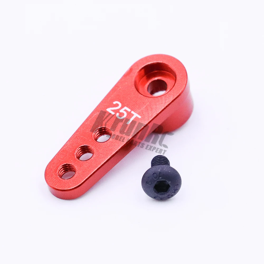 英文CNC金属舵机摇臂25T-6