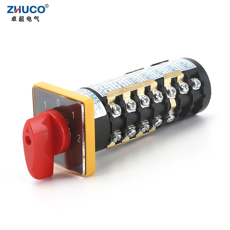 ZHUCO HZ5B-10/T721.7 10A пять положений семь полюс Панель крепления камеры переключение