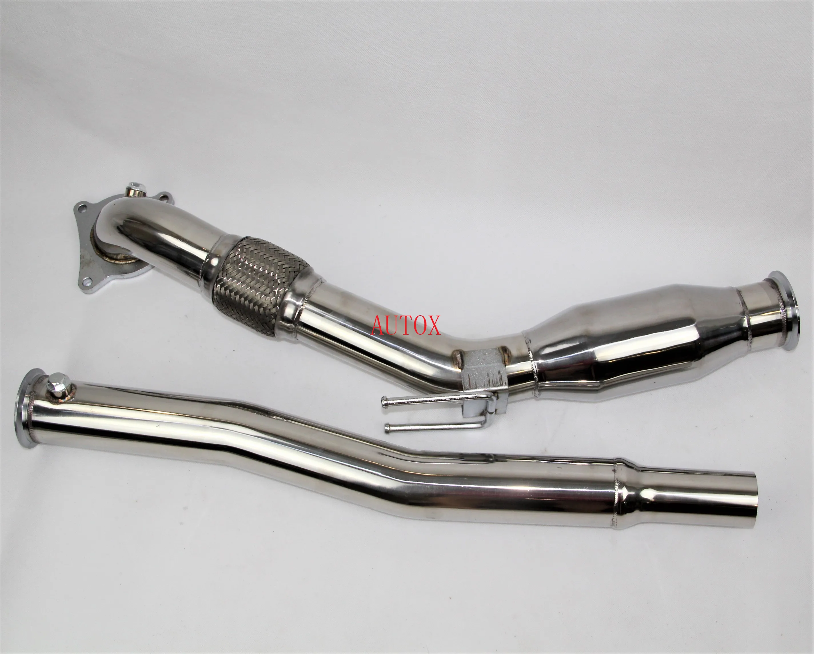 Downpipe Per Golf Gti Mk5 Mk6 Downpipe Per Jetta Gli Cc A3 Tt 2.0T Downpipe Con 200 Cell Sport Cat 3 ''Downpipe Per Passat Eos