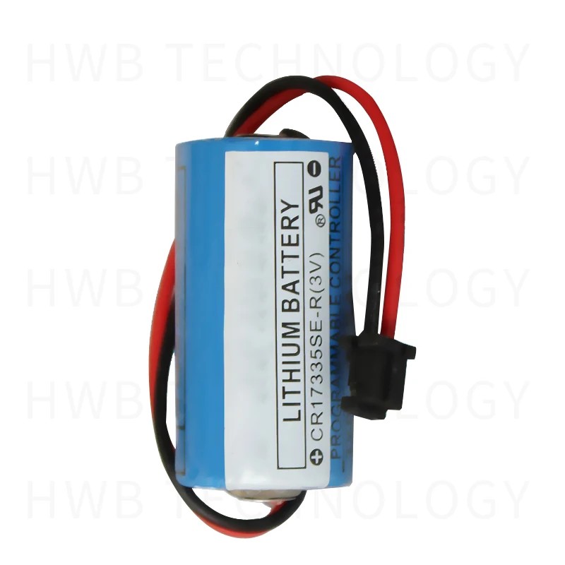5 шт. для Mitsubishi CR17335SE-R(3 В) CR17335 Q6BAT CNC 3 В литиевая батарея plc батареи с вилкой