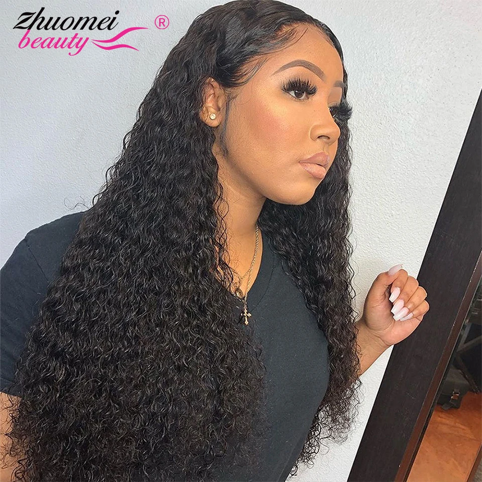 

Парик из натуральных вьющихся человеческих волос с прозрачной передней кружевной поверхностью HD, парик с застежкой на сетке 5x5, парик из 250% натуральных человеческих волос на сетке, вьющиеся передние парики на сетке