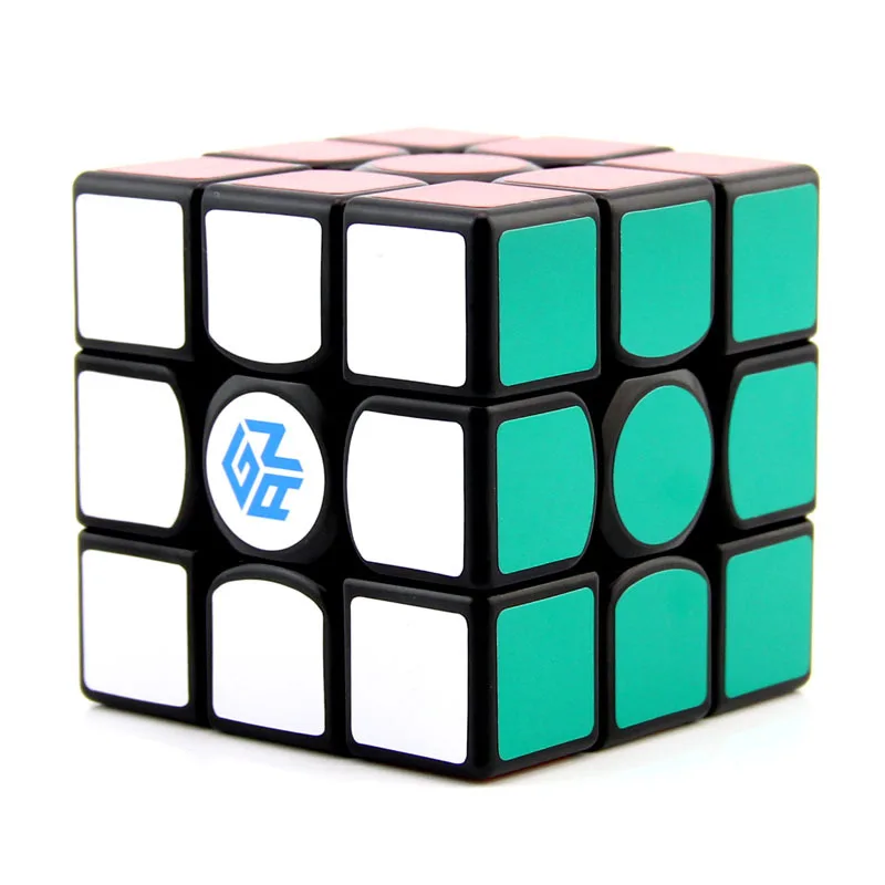 

Gan356 Air Standard Edition Three Layer Rubik's Cube Black And White with Pattern 3-Order Game Only Rubik's Cube Creative Pressu