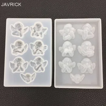 

Little Angel Shape Silicone Mold DIY Clay UV Epoxy Resin Molds Pendant Jewelry Making Mould