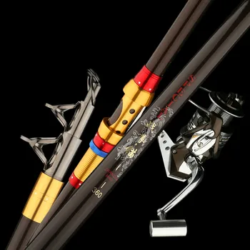 

Distance Throwing Pole Rock Fishing Rod Pesca Carp Fishing Peche Carbon M Power Telescopic Sea Boat Rock Fishing Oltas 2.1M-4.5M