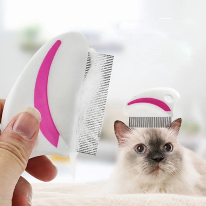 Pet Dog Cat Grooming Tool Brush Cat Kitten Hair Combs Brush Pet Fleas