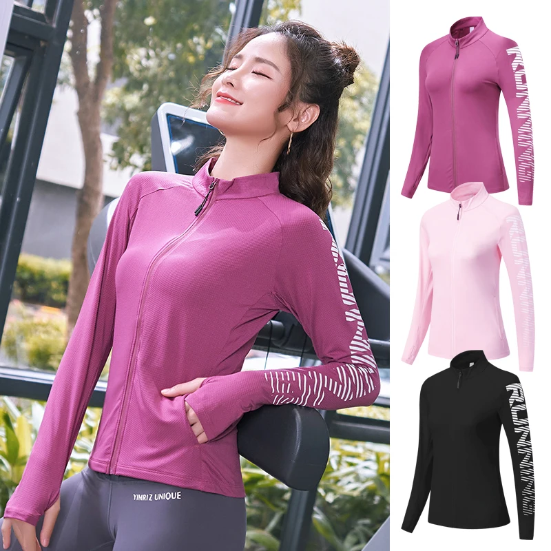 Женская куртка для йоги облегающая спортивная одежда толстовка с капюшоном