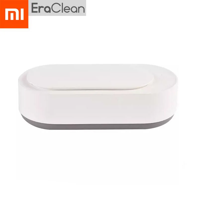 Предпродажа Xiaomi Mijia Youpin EraClean ультразвуковая Чистящая машина 45000 Гц высокая частота вибрации мыть все - Цвет: US Plug