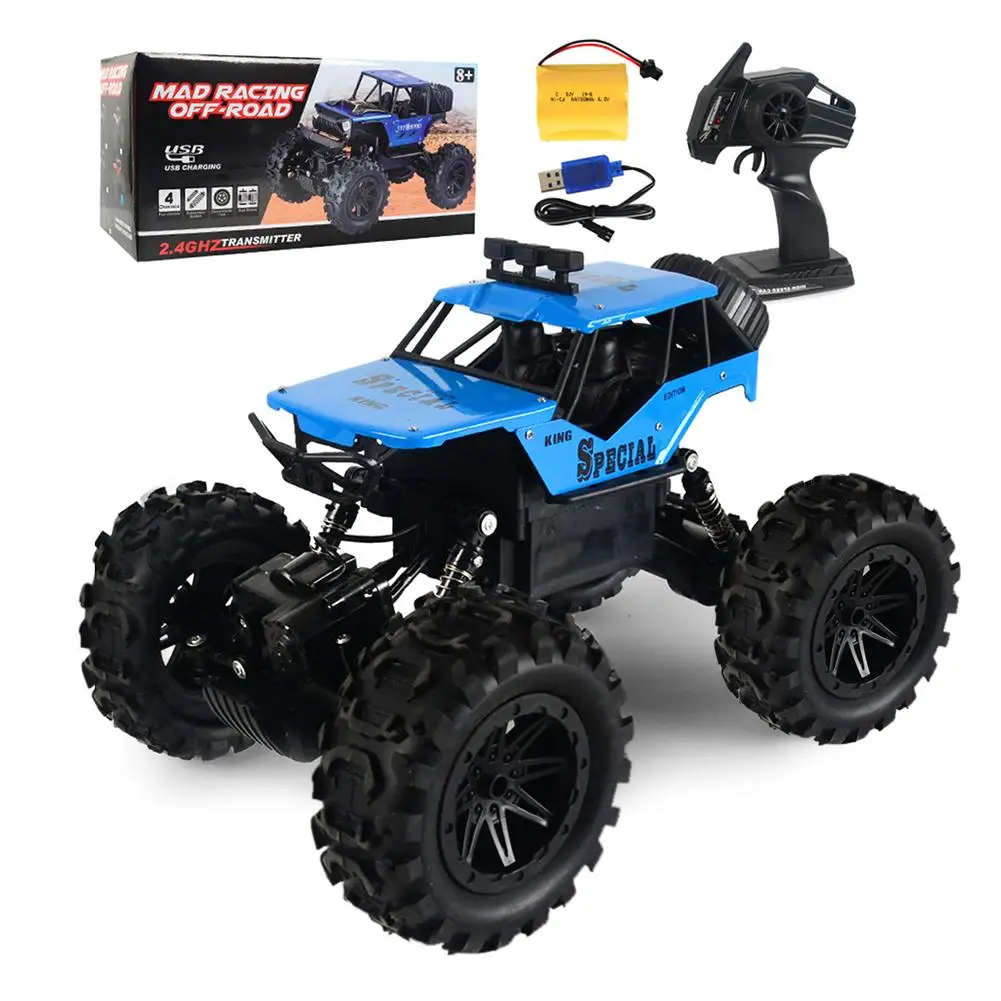 1:14 4WD Радиоуправляемый автомобиль 2,4G Радиоуправляемый автомобиль высокоскоростной внедорожник игрушечный автомобиль грузовик с вакуумными шинами для детей