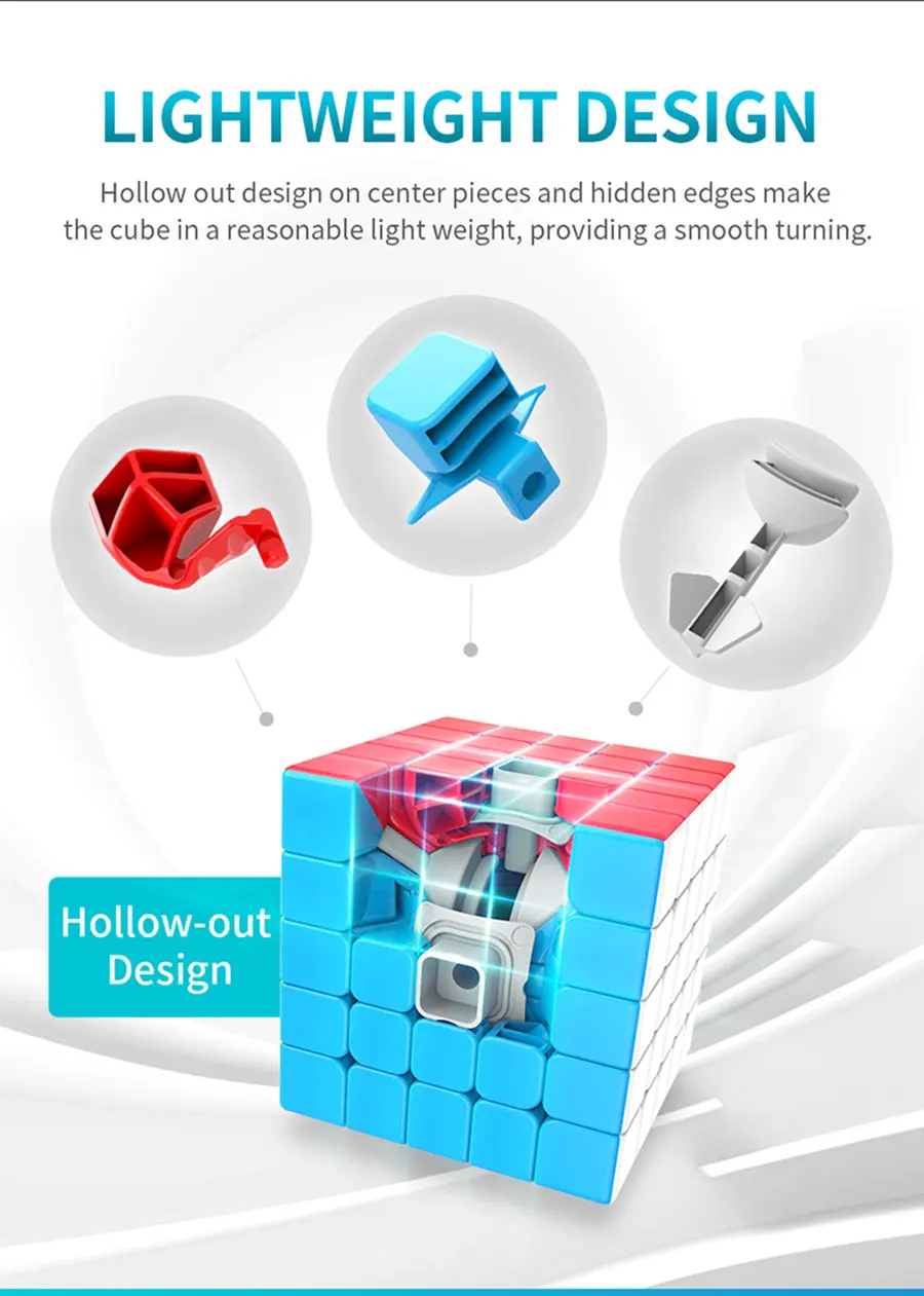 Moyu 5x5x5 куб Meilong 5x5x5 магический куб Moyu 5x5 скоростной куб MoFang JiaoShi Meilong 5x5 Головоломка Куб Moyu 5x5 головоломка волшебный куб