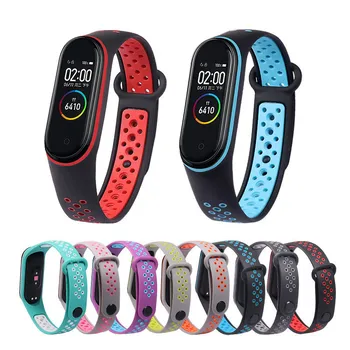 

Dropshipping Breathable Strap Xiaomi Mi Band 3 4 Smart Watch Wrist Bracelet For Xiaomi Mi Band 5 Miband Strap Replacement