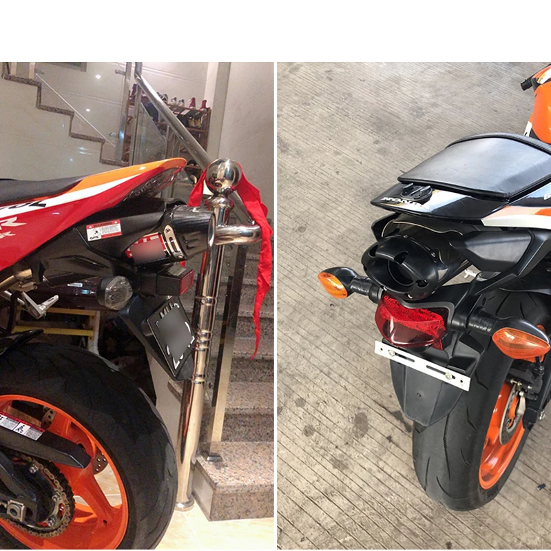 Для 2004-2008 Honda CBR1000RR выхлопная труба мотоцикл 2 средняя труба слип на 51 мм выхлопная труба без дБ убийца выход под сиденье советы