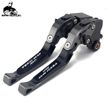 

For YAMAHA XMAX 125/300 Techmax 2020 X-MAX 125/300 Tech max Motorcycle Accessories CNC Adjustable Brake Clutch Levers Handle Bar