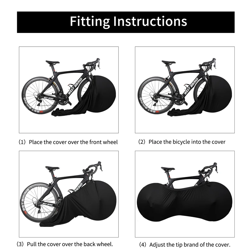 Universal Bicycle Bike Wheel Cover Bags Tyre Tire Dust Cover Cycling Protective