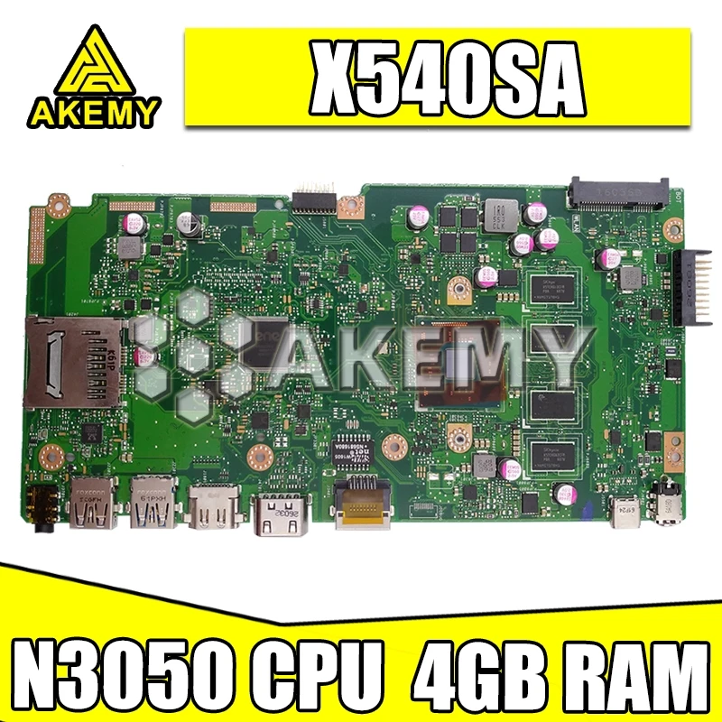 Новый X540SA материнская плата REV 2 0 для For Asus X540 X540S X540SAA ноутбука тест ok 4GB RAM N3050