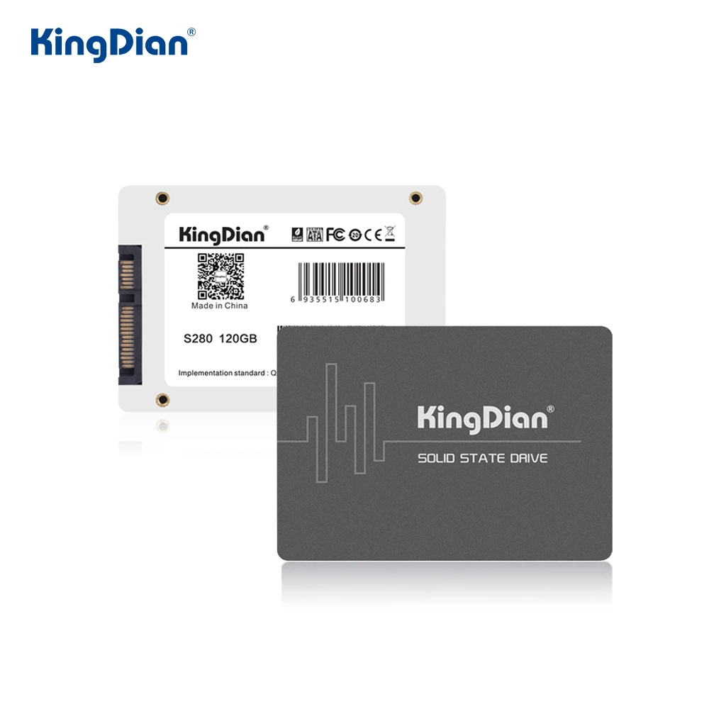 KingDian SSD 2 5 SATA SATAIII 128 ГБ 256 512 1 ТБ HDD Внутренний твердотельный жесткий диск для