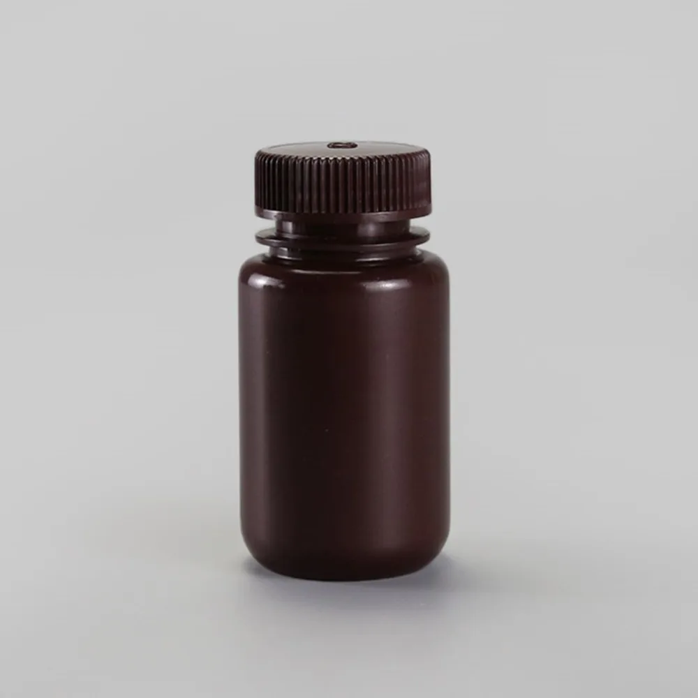 Chemical Reagent Bottle Experimental HDPE Bottle Laboratory Solid 8-500ml Leakproof Enzyme Free Generic Reagent Vials