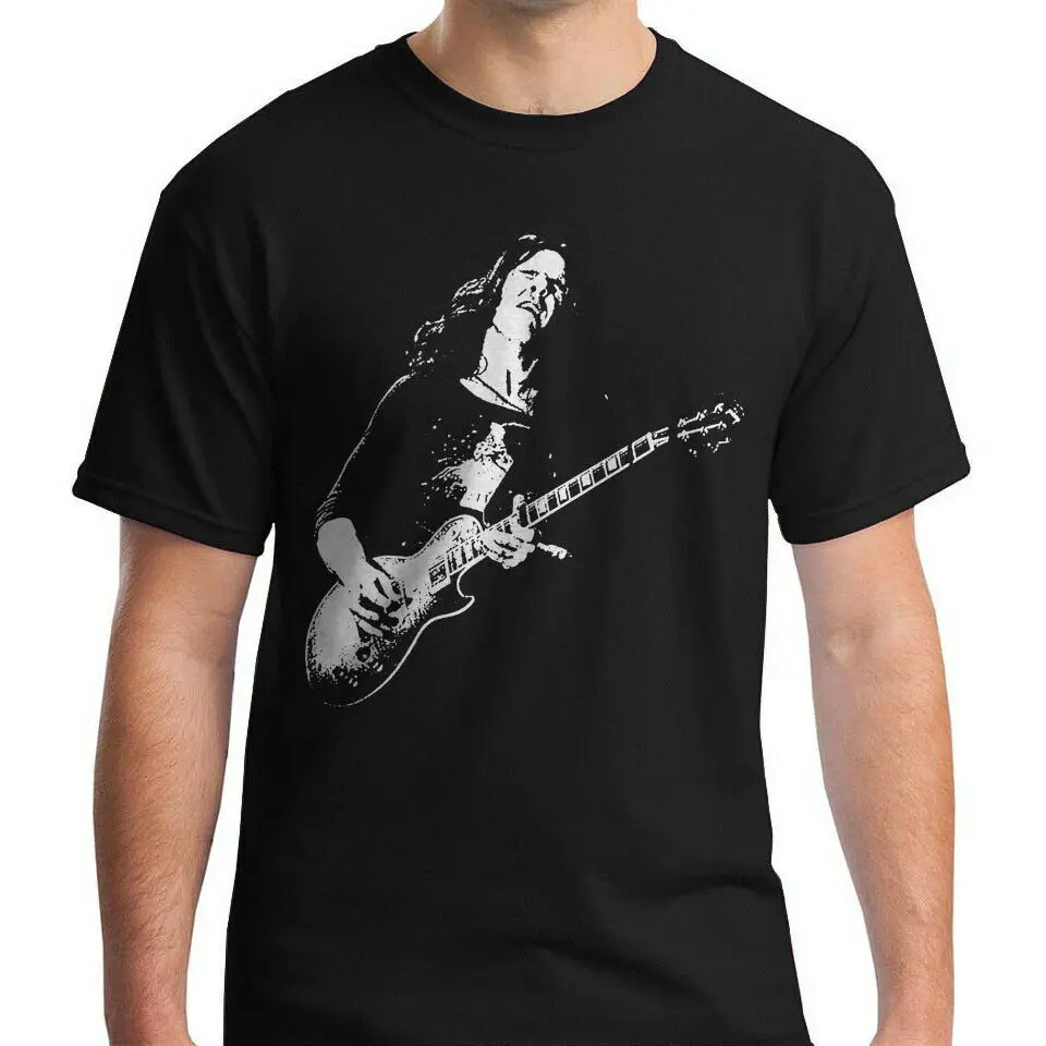 

Gary Moore T-shirt Skid Row Shirt Unisex Adult Tshirt Thin Lizzy Shirt rock tee Unisex Fashion T Shirt top tee