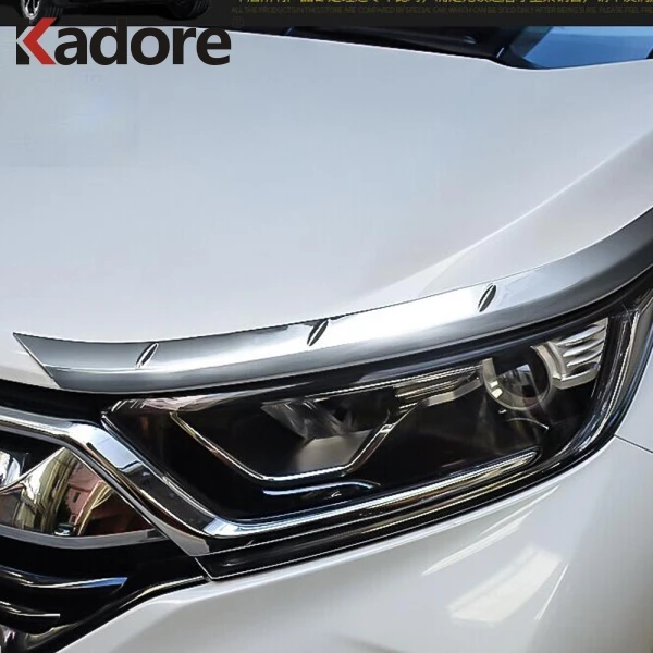 Для Honda CRV CR V 2017 2018 2019 хром авто передняя фара лампа крышка отделка