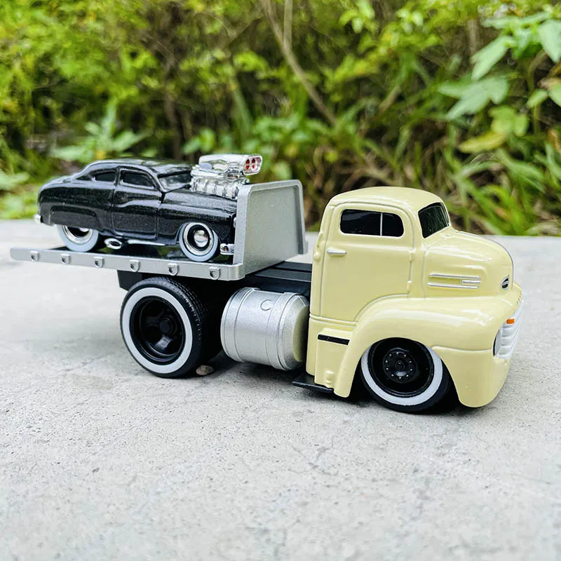 Maisto 1:64 Chevrolet Ford transport truck combination pallet truck static  alloy car model children's toy collection