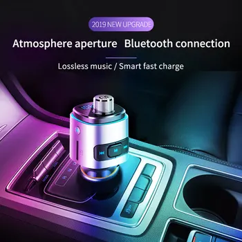 

Car Audio MP3 Players BC42 Auto Bluetooth FM Transmitter QC3.0 Quick Dual USB Charger Audio Handsfree Car Kit