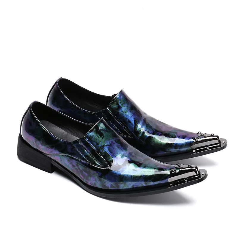 

Zapatillas Hombre Men Shoe Genuine Leather Japanese Style Pointed Steel Toe Shoes Man Loafers