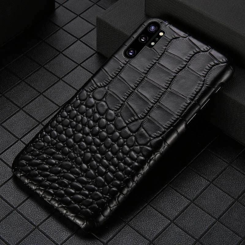 Подлинный кожаный чехол для мобильного телефона для samsung Примечание 10 Pro A70 A50 S10 S7 S8 S9 плюс A8 A9 J7 J5 Прохладный защитный чехол-накладка на заднюю панель - Цвет: T1